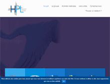 Tablet Screenshot of groupehpl.com